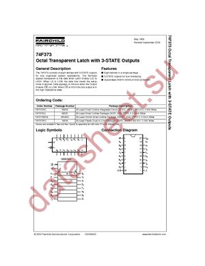 74F373SC datasheet  